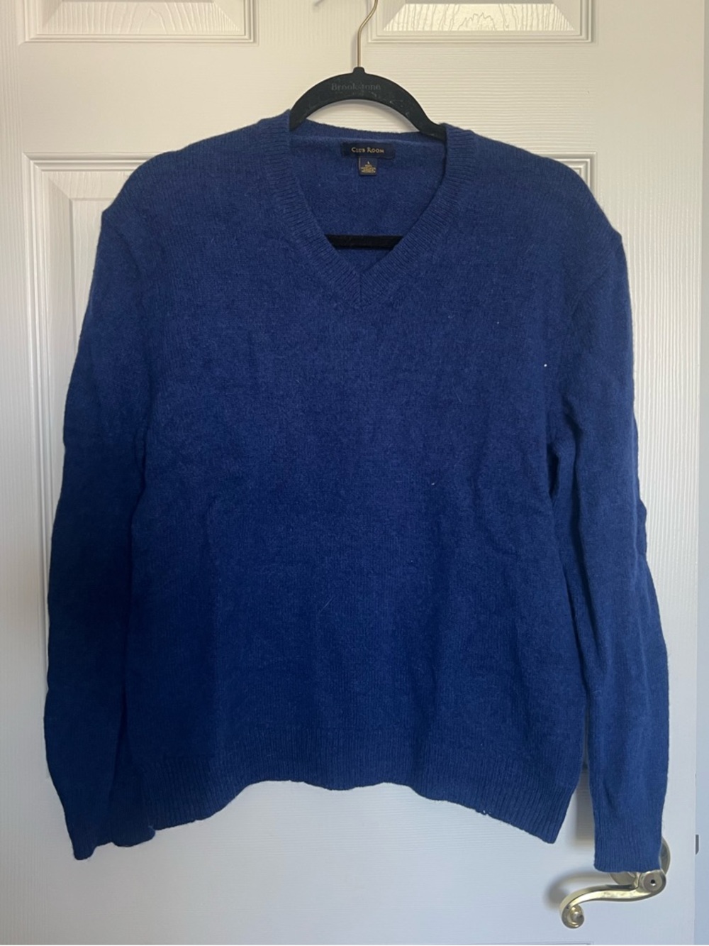 100% Wool Blue Sweater